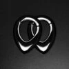Spear Drop Black PVD Magnetic Ear Weight -Stretch It Body Jewellery spear drop black pvd magnetic ear weight