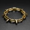 Spike Chain Hoop Gold PVD Ear Weight 2 Spike Chain Hoop Gold PVD Ear Weight -Stretch It Body Jewellery spike chain hoop gold pvd ear weight da34d228 6ca2 488c a51b 8a8fabf53892