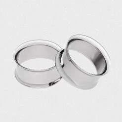 Surgical Steel Double Flare Tunnel