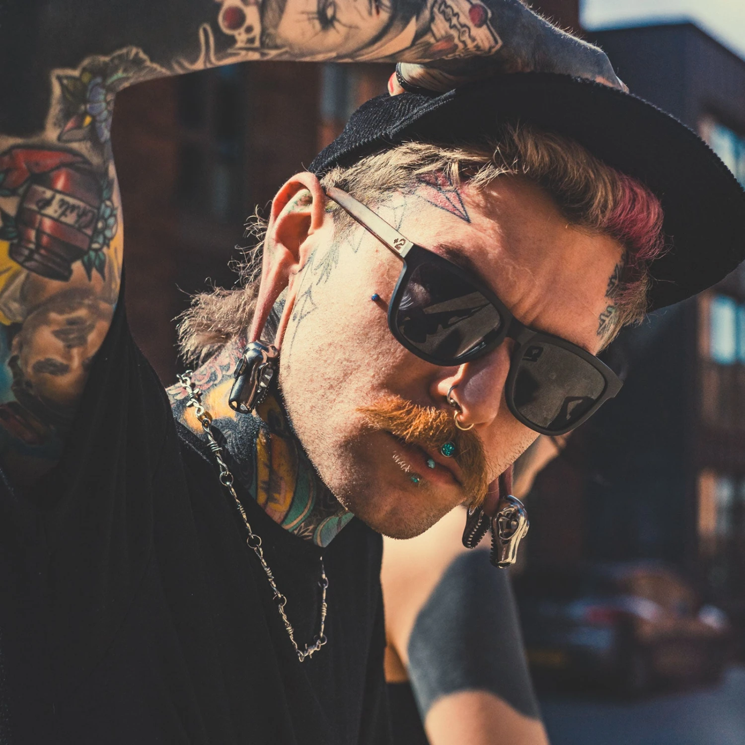 Surgical Steel Large Dino Skull Ear Weight 4 Surgical Steel Large Dino Skull Ear Weight - Image 2