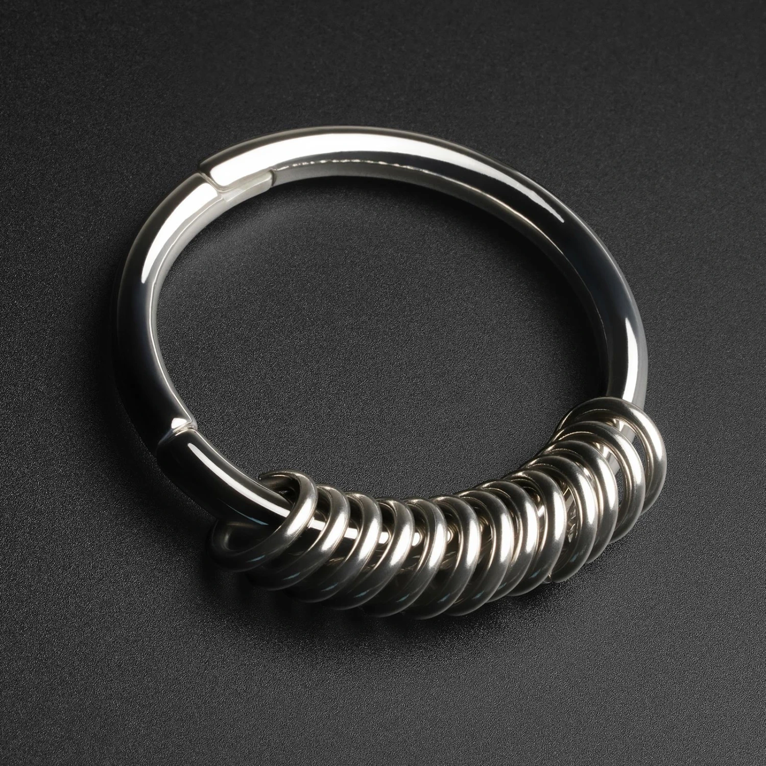 Surgical Steel Magnetic Multi Hoop Ear Weight 3 Surgical Steel Magnetic Multi Hoop Ear Weight