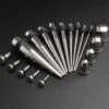 Surgical Steel Taper & Single Flare Plug Kit 1 Surgical Steel Taper & Single Flare Plug Kit -Stretch It Body Jewellery surgical steel taper single flare plug kit