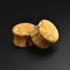 Tamarind Wood Double Flare Concave Plug
