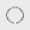 Titanium Seamless Nose Ring -Stretch It Body Jewellery titanium seamless nose ring 1 web grey