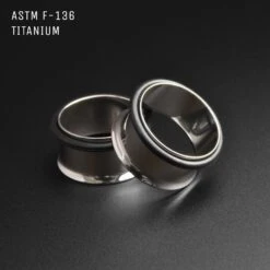 Titanium Single Flare Tunnel Kit 15 Titanium Single Flare Tunnel Kit -Stretch It Body Jewellery titanium single flare tunnels single 1