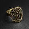Tree Of Life Brass Ring