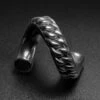 Twisted Chain Link Surgical Steel Ear Weight -Stretch It Body Jewellery twisted chain link surgical steel ear weight