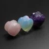 Heart Double Flare Stone Plug Bundle One