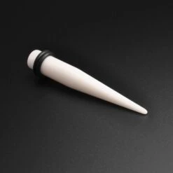 White Acrylic Taper