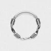 Wire Twist Titanium Septum Clicker Ring 1 Wire Twist Titanium Septum Clicker Ring -Stretch It Body Jewellery wire twist titanium septum clicker ring 1 web grey