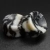 Zebra Jasper Double Flare Concave Stone Plug 2 Zebra Jasper Double Flare Concave Stone Plug -Stretch It Body Jewellery zebra jasper double flare concave stone plug